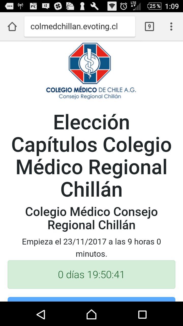 Todo preparado para el inicio de las elecciones de Capítulos Médicos en la Región de Ñuble