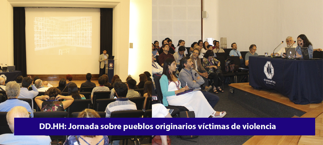 D.D.H.H Jornada sobre pueblos originarios victimas de violencia