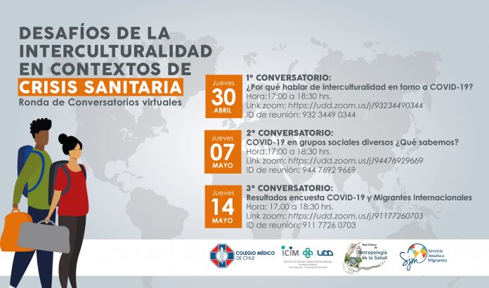 Ronda de Conversatorios virtuales: Desafíos de la interculturalidad en contextos de crisis sanitaria