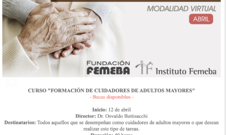 CURSO «FORMACIÓN DE CUIDADORES DE ADULTOS MAYORES»